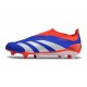 adidas Predator Elite Sin Cordones FG Azul Blanco Rojo