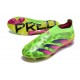 adidas Predator Elite Sin Cordones FG Team Verde Solar Team Shock Amarillo Limón Lúcido
