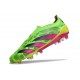 adidas Predator Elite Sin Cordones FG Team Verde Solar Team Shock Amarillo Limón Lúcido