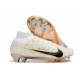 Nike Air Zoom Mercurial Superfly 9 Elite FG Blanco Negro Oro