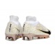 Nike Air Zoom Mercurial Superfly 9 Elite FG Blanco Negro Oro