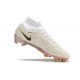 Nike Air Zoom Mercurial Superfly 9 Elite FG Blanco Negro Oro