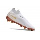 Nike Phantom Generative Texture GX Elite DF FG Blanco Oro