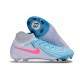 Zapatos Nike Phantom Luna II Elite FG Azul Blanco Rosa
