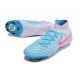 Zapatos Nike Phantom Luna II Elite FG Azul Blanco Rosa