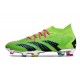 Botines adidas Predator Accuracy.1 FG Verde Negro