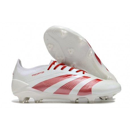 Botas adidas Predator Elite L FG Blanco Rojo