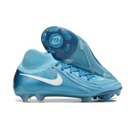 Zapatos Nike Phantom Luna II Elite FG Azul Blanco