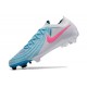 Bota Nike Phantom Luna 2 Elite FG Blanco Azul Rosa