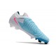Bota Nike Phantom Luna 2 Elite FG Blanco Azul Rosa