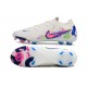 Bota Nike Phantom Luna 2 Elite FG Blanco Rosa Azul