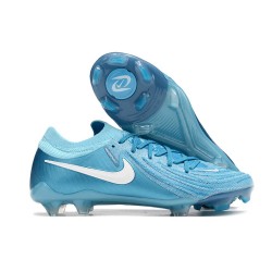 Bota Nike Phantom Luna 2 Elite FG Azul Blanco