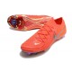 Bota Nike Phantom Luna 2 Elite FG Carmesí Vivo Blanco