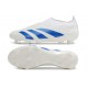 adidas Predator Elite Sin Cordones FG Blanco Azul