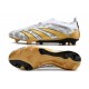 adidas Predator Elite Sin Cordones FG Blanco Oro Gris