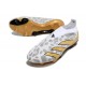 adidas Predator Elite Sin Cordones FG Blanco Oro Gris
