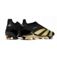 adidas Predator Elite Sin Cordones FG Negro Oro