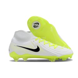Zapatos Nike Phantom Luna II Elite FG Blanco Negro Amarillo