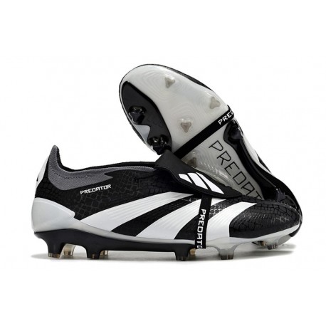 adidas Predator Elite Foldover Tongue FG Negro Blanco