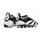 adidas Predator Elite Sin Cordones FG Negro Blanco