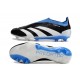 adidas Predator Elite Sin Cordones FG Negro Blanco Azul