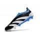 adidas Predator Elite Sin Cordones FG Negro Blanco Azul