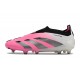 adidas Predator Elite Sin Cordones FG Rosa Blanco Negro