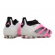 adidas Predator Elite Sin Cordones FG Rosa Blanco Negro