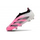 adidas Predator Elite Sin Cordones FG Rosa Blanco Negro