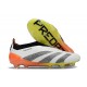 adidas Predator Elite Sin Cordones FG Blanco Negro Arancione