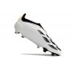adidas Predator Elite Sin Cordones FG Blanco Negro Rojo Amarillo