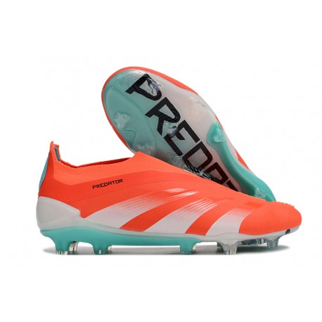 adidas Predator Elite Sin Cordones FG Rojo Blanco Azul