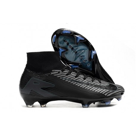 Nike Botines de fútbol Mercurial Superfly X Elite FG Negro Jungla