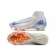 Nike Botines de fútbol Mercurial Superfly X Elite FG Blueprint Blanco Azul Carrera
