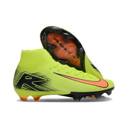 Nike Botines de fútbol Mercurial Superfly X Elite FG Amarillo Naranja