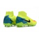 Nike Botines de fútbol Mercurial Superfly X Elite FG Amarillo Naranja