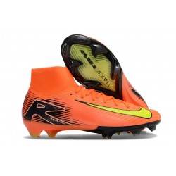 Nike Botines de fútbol Mercurial Superfly X Elite FG Naranja Amarillo