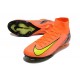 Nike Botines de fútbol Mercurial Superfly X Elite FG Naranja Amarillo