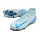 Nike Botines de fútbol Mercurial Superfly X Elite FG Blanco Azul