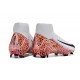 Nike Botines de fútbol Mercurial Superfly X Elite FG Blanco Negro Naranja