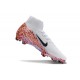 Nike Botines de fútbol Mercurial Superfly X Elite FG Blanco Negro Naranja