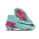 Nike Botines de fútbol Mercurial Superfly X Elite FG Verde Negro Rosa