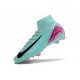 Nike Botines de fútbol Mercurial Superfly X Elite FG Verde Negro Rosa