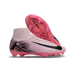 Nike Botines de fútbol Mercurial Superfly X Elite FG Rosa Negro