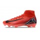 Nike Botines de fútbol Mercurial Superfly X Elite FG Rojo Negro