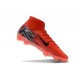 Nike Botines de fútbol Mercurial Superfly X Elite FG Rojo Negro