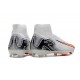 Nike Botines de fútbol Mercurial Superfly X Elite FG Blanco Naranja Negro