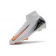 Nike Botines de fútbol Mercurial Superfly X Elite FG Blanco Naranja Negro