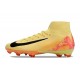Nike Botines de fútbol Mercurial Superfly X Elite FG Amarillo Negro