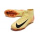Nike Botines de fútbol Mercurial Superfly X Elite FG Amarillo Negro